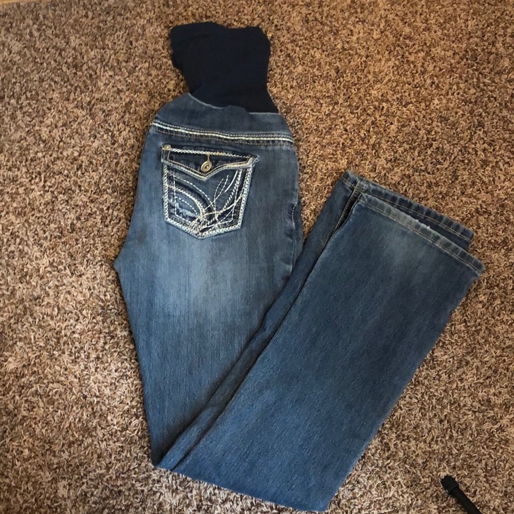 Maternity Blue Jeans